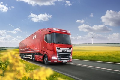 DAF、新世代トラックに「B100バイオディーゼル対応エンジン」搭載、CO2最大90%削減 画像