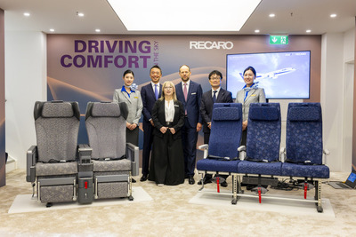 ANAの長距離機に新型シート…RECARO製、Type-CとBluetoothオーディオ搭載 画像
