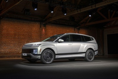 ヒョンデの最上位電動SUV『アイオニック9』、ハンコックのEV専用タイヤを新車装着 画像