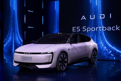 「4リングがない」アウディの新ブランド「AUDI」、第一弾『E5スポーツバック』発表…上海モーターショー2025 画像