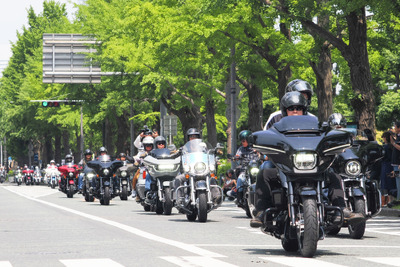 ハーレーダビッドソン、横浜で交通安全パレード開催へ 先頭ライダーは魔裟斗 画像