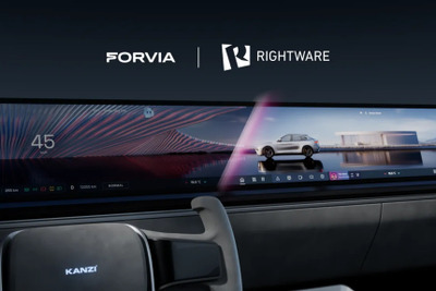 車載HMI市場に新風、FORVIAとRightwareが戦略的提携…上海モーターショー2025 画像
