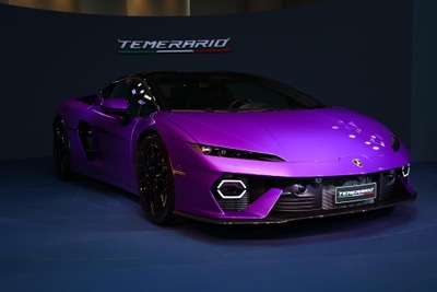 ランボルギーニ、920馬力の新型電動スーパーカー『テメラリオ』をインドに投入 画像