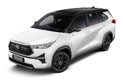 トヨタのミニバン『イノーバ ハイクロス』、ブラックアクセントの限定車をインド発表 画像