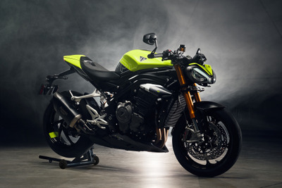 トライアンフが新型『スピードトリプル1200RX』発表、世界1200台限定で249万5000円 画像