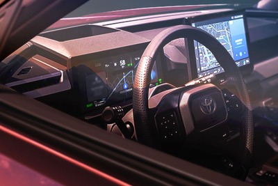 トヨタの新型車、最新デジタルコックピットが見えた…5月21日発表へ 画像
