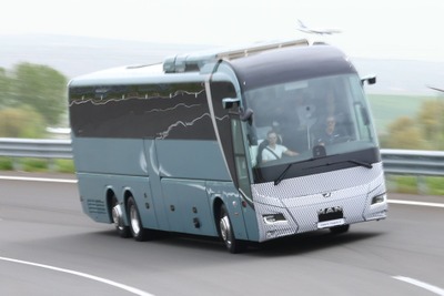 欧州初の長距離EVバスは航続650km、独MANがプロトタイプ公開 画像