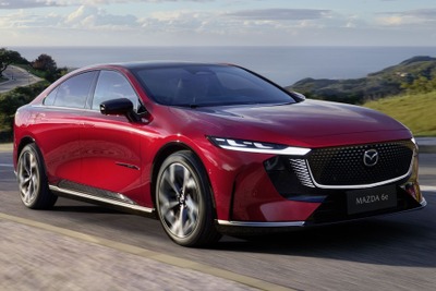 マツダの新型EVセダン「Mazda6e」、人馬一体の哲学を電動化時代へ…2026年英国発売 画像