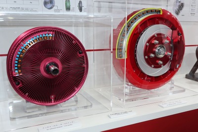 アステモの軽EV用インホイールモーターやジヤトコの2モーターK12マーチなど、国内サプライヤー技術が熱い!…人とくるまのテクノロジー展2025 画像