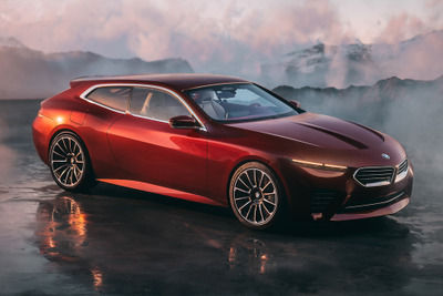 「これぞBMW」「グリルはこれくらいが…」BMWの新型シューティングブレーク、そのデザインに反響 画像