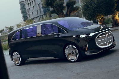 王者アルファードを超えるか？ メルセデスベンツの次世代高級ミニバンに熱視線！「車の域を超えてる」 画像