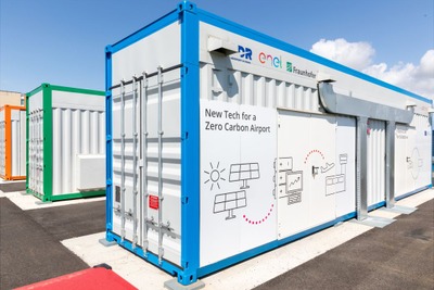 EVの使用済み電池を活用、欧州最大規模の蓄電システムがローマ空港に…ステランティスが参画 画像