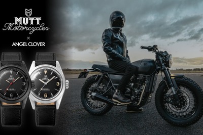 ヴィンテージバイクに調和、MUTT×エンジェルクローバーの新作ウォッチ発売 画像