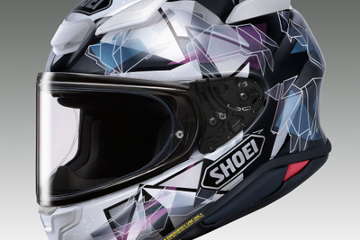 SHOEIのピュアスポーツフルフェイス『Z-8』に新グラフィック「オリガミ2」登場 画像