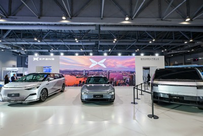 中国シャオペン、最新AI自動車を「香港モーターショー2025」に出展 画像