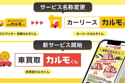 完全オンライン査定の車買取サービス、ナイルが開始…「カルモくん」も新名称に 画像
