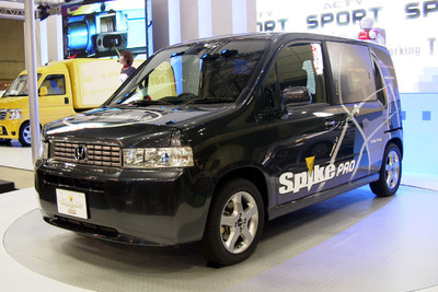 【東京ショー2002速報】乗用車を商用に使うとカッコいい---ホンダ『スパイク・プロ』 画像