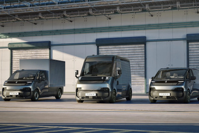 ルノーとボルボの合弁「フレクシス」、電動商用車のエンブレム発表 画像