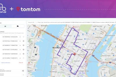 位置情報の「TomTom」、ネクストビリオンAIと提携拡大…より精密なルート計算へ 画像