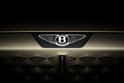 ベントレーの新「ウィングドB」エンブレムを初装着、7月8日コンセプトカー発表へ 画像