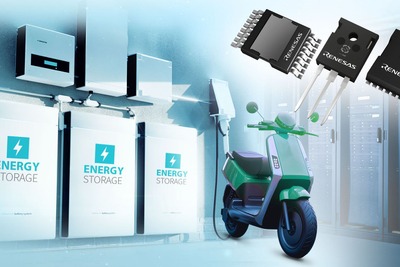 ルネサス、窒化ガリウム半導体の新製品発売…EV充電システムなどの電力効率向上 画像