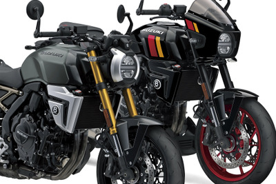 スズキからネオレトロバイクが登場! 新型ストリート『GSX-8T』『GSX-8TT』2台同時発表、日本発売は 画像