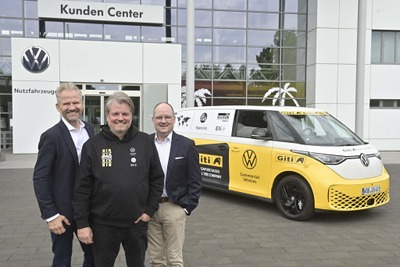 VWの電気ミニバン『ID.Buzz』が世界75か国周遊へ…ギネス記録保持者が8カ月の冒険開始 画像