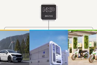 NXP、18チャンネル対応のEV向け新型バッテリーセル制御IC発表 画像