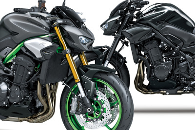 カワサキの新型『Z900』に熱視線! 洗練のSugomiデザインに「緑色がいい」「悪い見た目をしておる…!」の声も 画像
