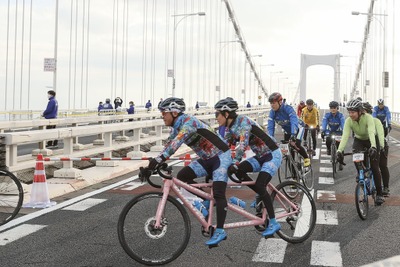 自転車で走行せよ! レインボーブリッジ&東京ゲートブリッジ…レインボーライド2025 12月7日 画像