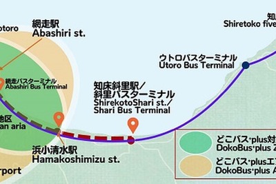 JALやJR北海道、オホーツク観光MaaS実証プロジェクト開始へ…7月19日から 画像