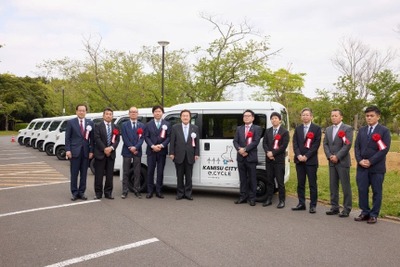 ホンダのEV15台、茨城県神栖市に導入…REXEVが地域活性化を支援 画像