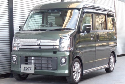 『エブリイワゴン』の腰高感とロール感を抑えてよりスポーティーに、ブリッツの車高調キット「DAMPER ZZ-R」がリニューアル 画像