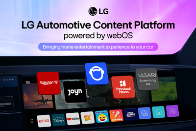 LGのwebOS車載システム採用、キア新モデルでNetflixなどの配信が可能に 画像