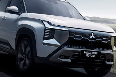 三菱の新型3列シートSUV『デスティネーター』に注目!「名前も外観も格好いい」とSNSでは高評価 画像
