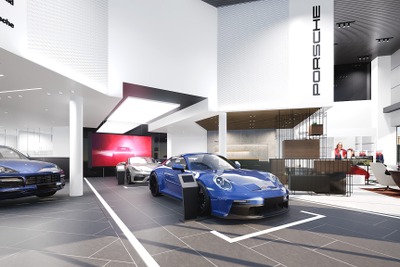 「ポルシェセンター北大阪」、最新CI導入で8月18日リニューアル 画像