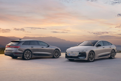 航続距離は国内最長の846km、アウディの新型EV『A6 e-tron』発売 画像