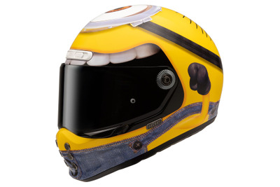 「ミニオンズ」デザインのヘルメットが登場! HJCヘルメット『V10』8月発売予定 画像
