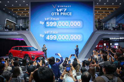 ビンファストの電動SUV『VF7』、右ハンドル仕様をインドネシアで発売 画像