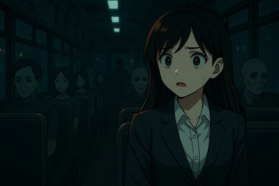 【怪談】終点なきバス、時刻表を確認して 画像