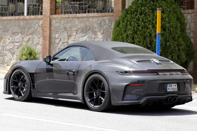 ポルシェ『911スピードスター』が劇的な復活? 992.2世代に最後の打ち上げ花火! 画像