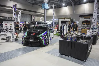 HIPERMAX R×LEGAMAX Sportsは街もサーキットも“ちょうど良い”GRカローラ完成形…オートメッセ in 愛知2025 画像