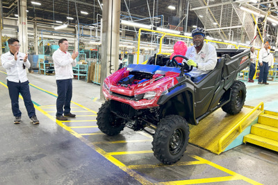 ホンダの小型オフロードモデル、米工場で生産50万台達成 画像
