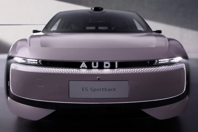 中国向け新ブランド「アウディ」、初の量産モデル『E5スポーツバック』生産開始 画像