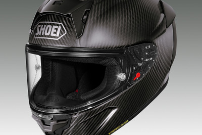 際立つカーボンシェル! SHOEI、フラッグシップのフルフェイス『X-Fifteen』にカーボンモデルが登場 画像