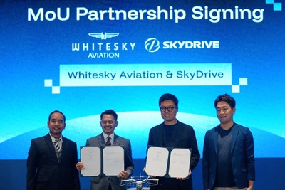 空飛ぶクルマのSkyDrive、インドネシア最大級ヘリ運航会社と業務提携 画像