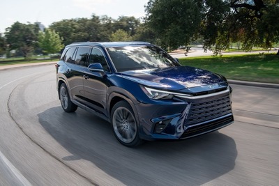 レクサスの3列大型SUV『TX』、約845万円から…北米初の現地生産PHEVも設定 画像