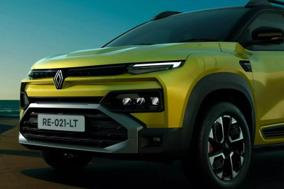 ルノーの新デザイン言語採用、小型SUV『キガー』改良新型をインドで発表 画像