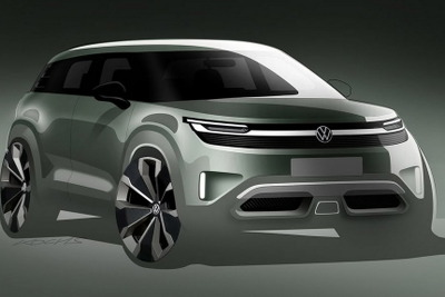 VW、次世代コンパクト電動SUVを予告…IAAモビリティ2025で発表へ 画像