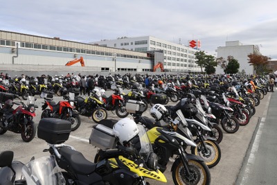 スズキ「Vストロームミーティング2025」11月9日開催、今年は“聖地”スズキ浜松工場へ集合! 画像